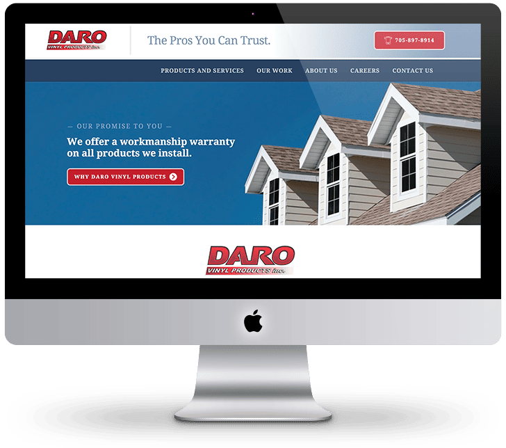 Daro vinyl home page